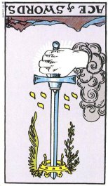 Ace of Swords, reversed