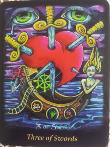 Three of Swords - Bonefire deck